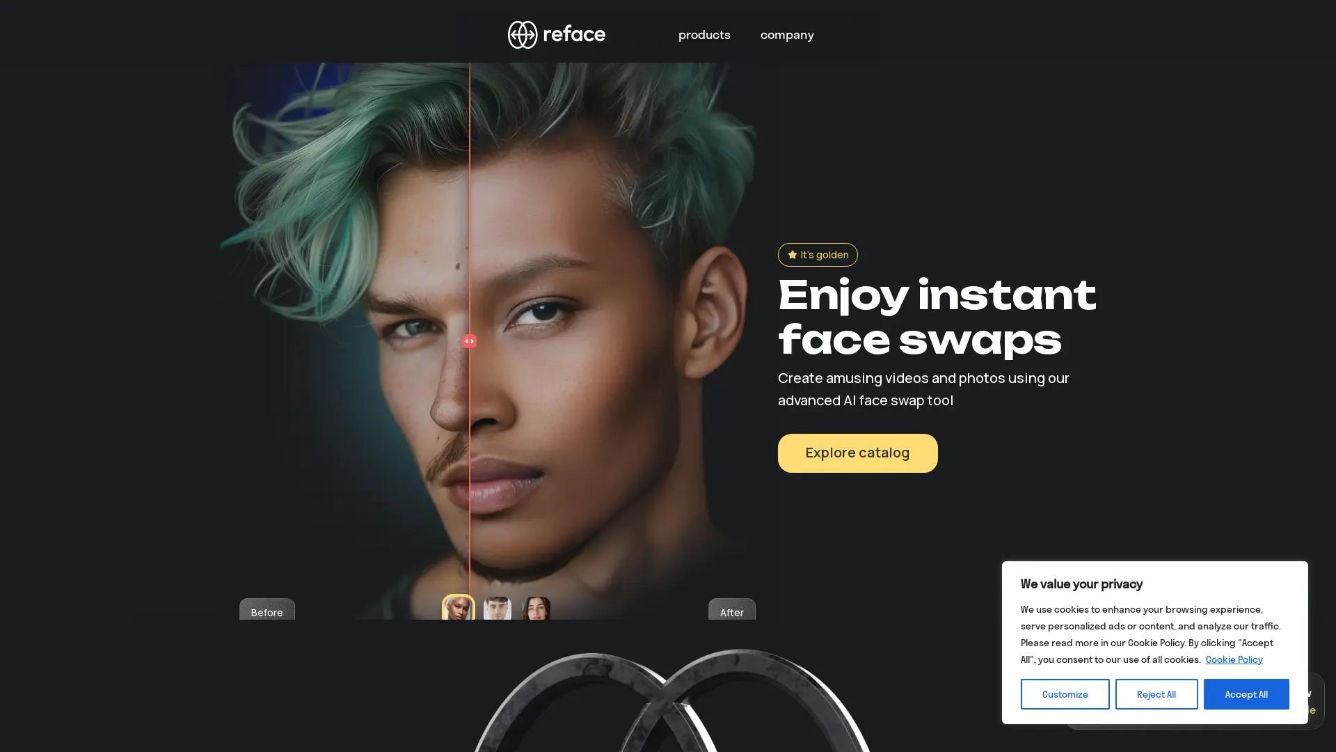 Reface screenshot
