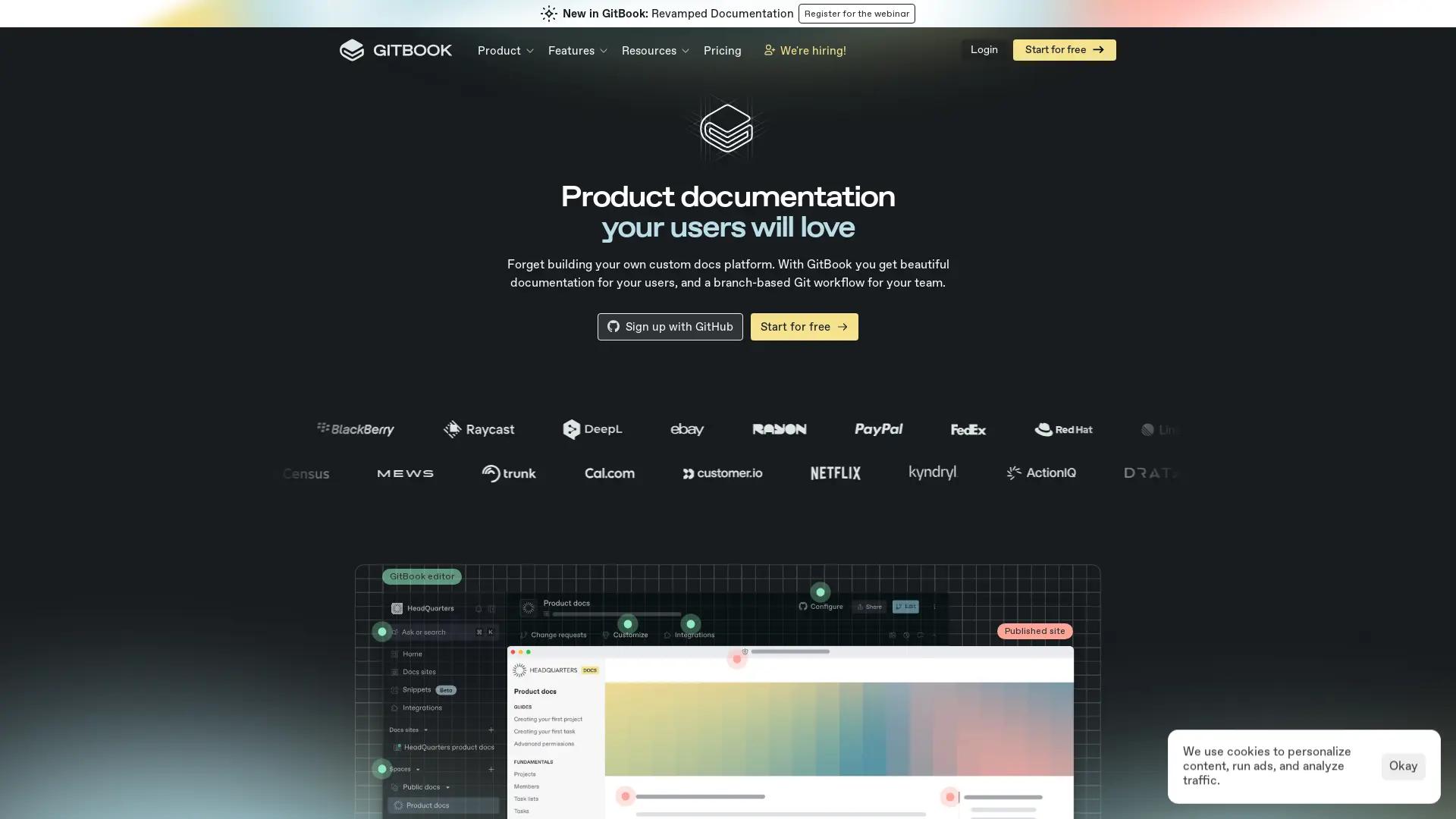 GitBook screenshot