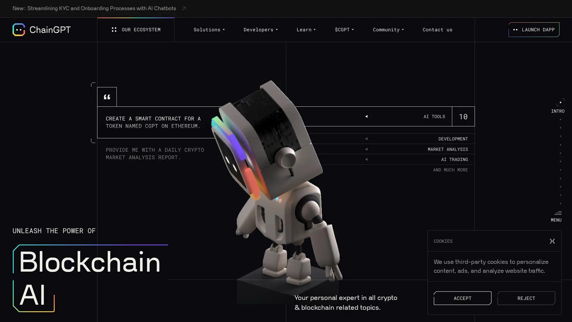 ChainGPT screenshot
