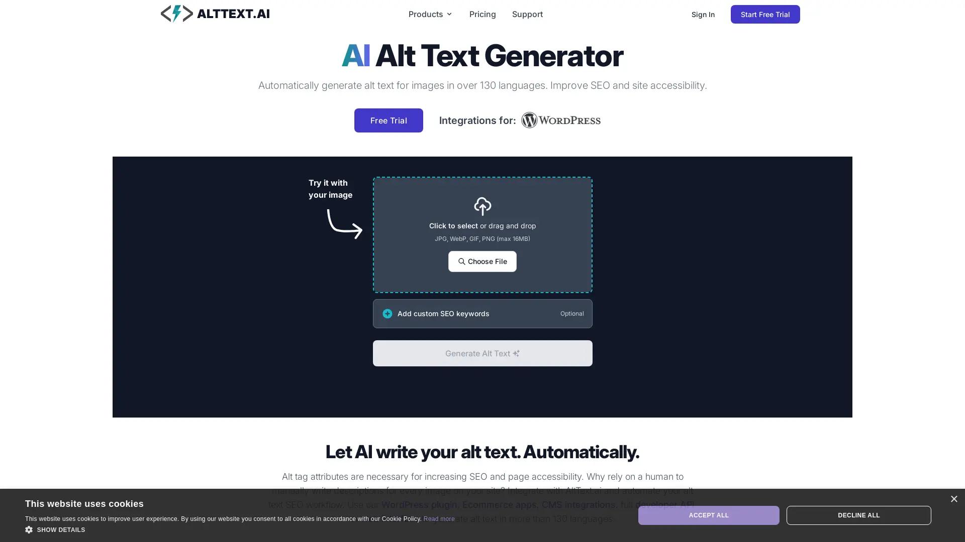 AltText AI screenshot