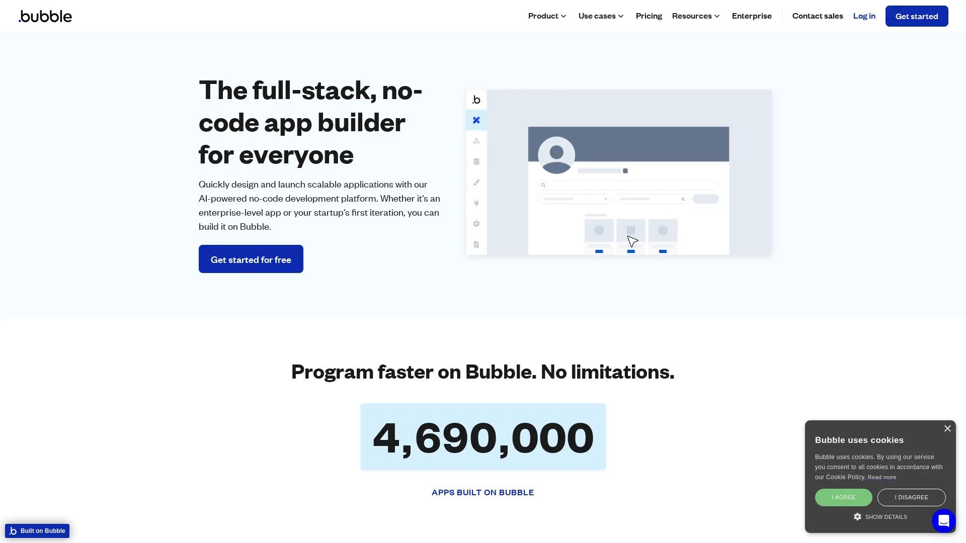 Bubble screenshot