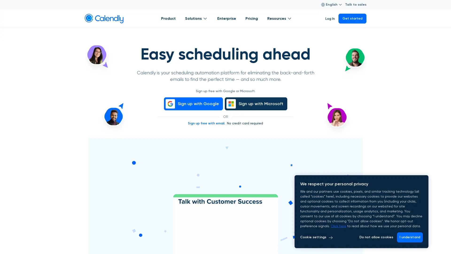Calendly screenshot