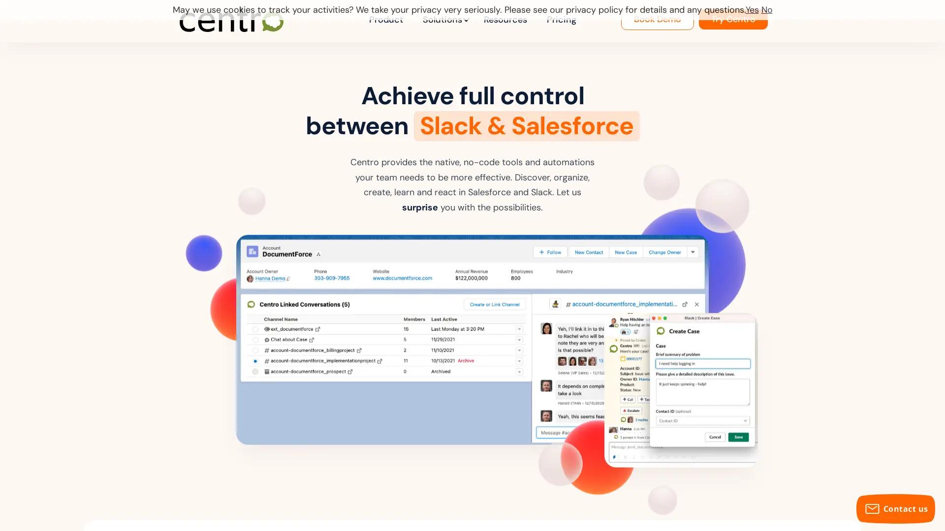 Centro screenshot