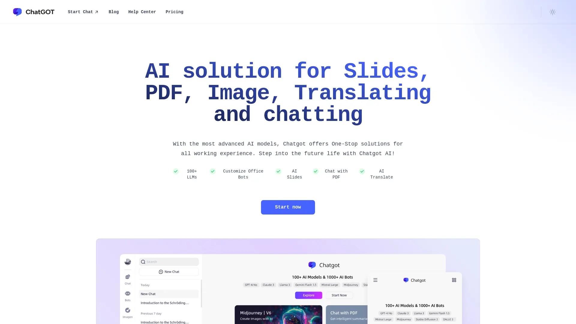 Chatgot screenshot