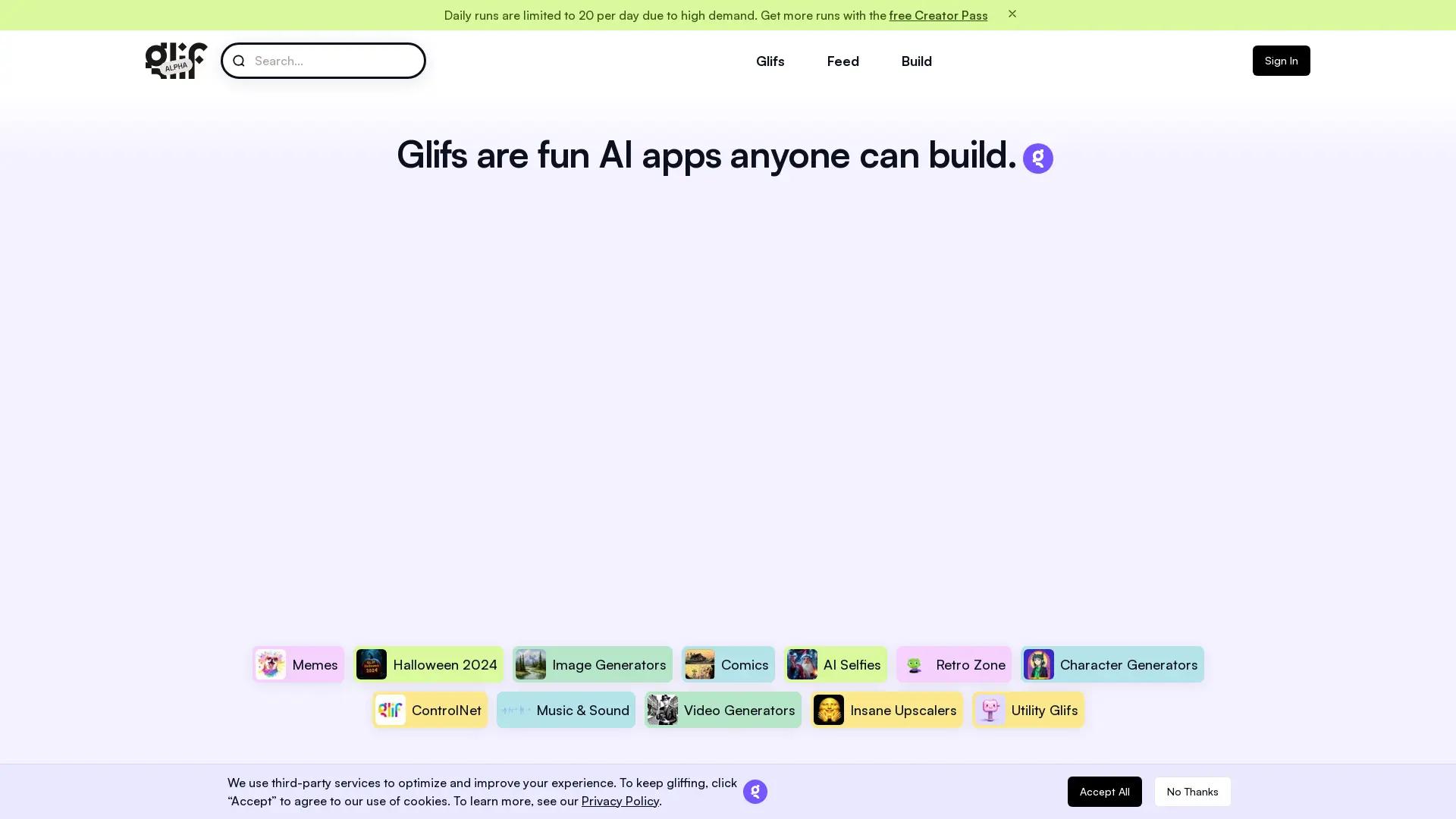 Glif screenshot