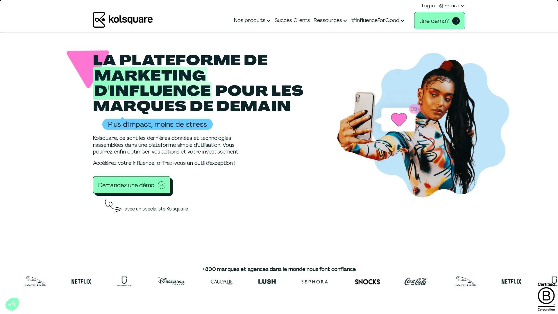 Kolsquare Chrome Extension screenshot