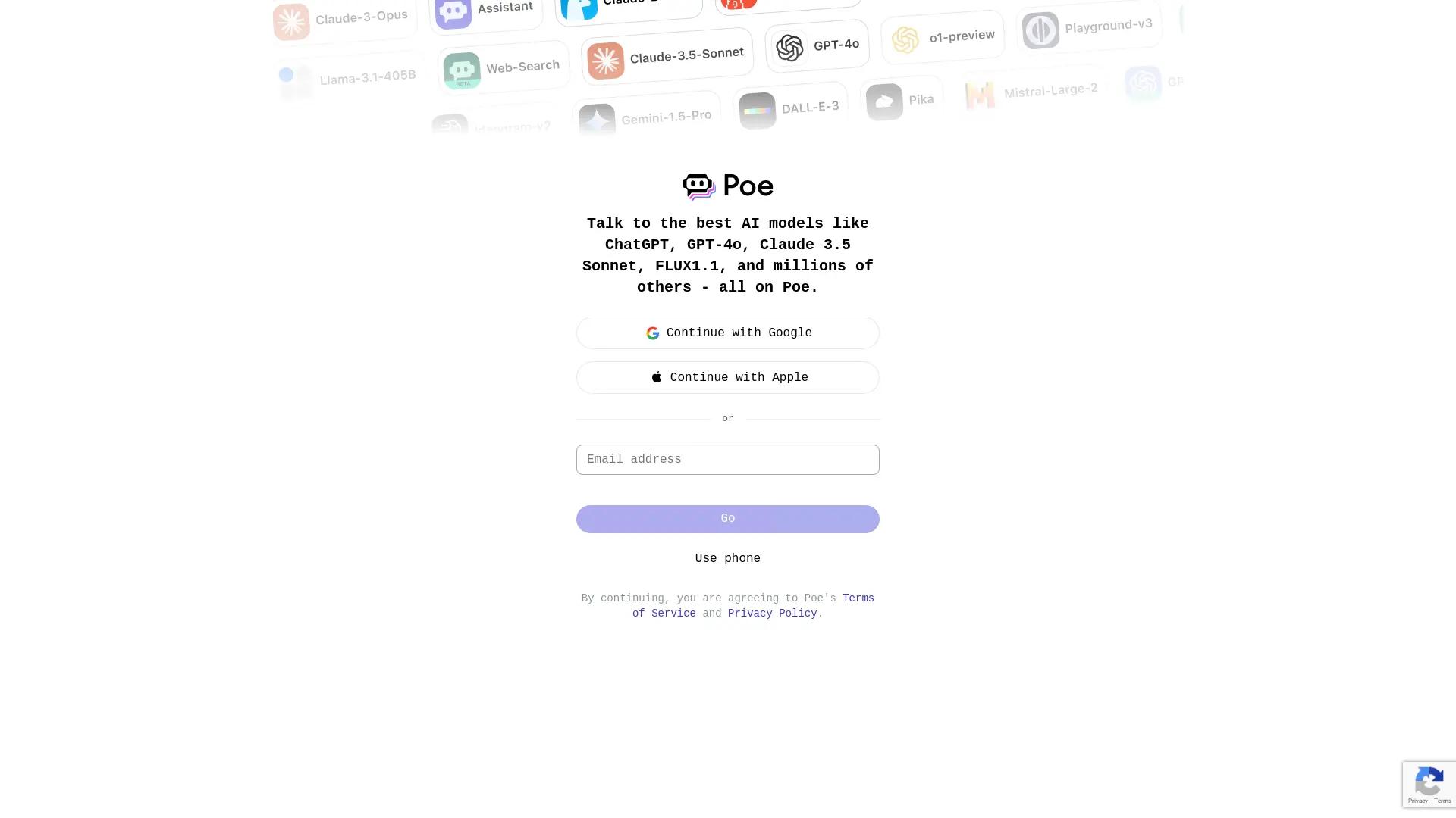 Poe screenshot