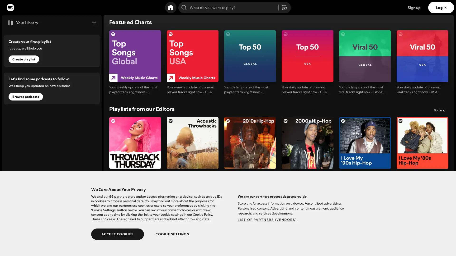 Spotify screenshot