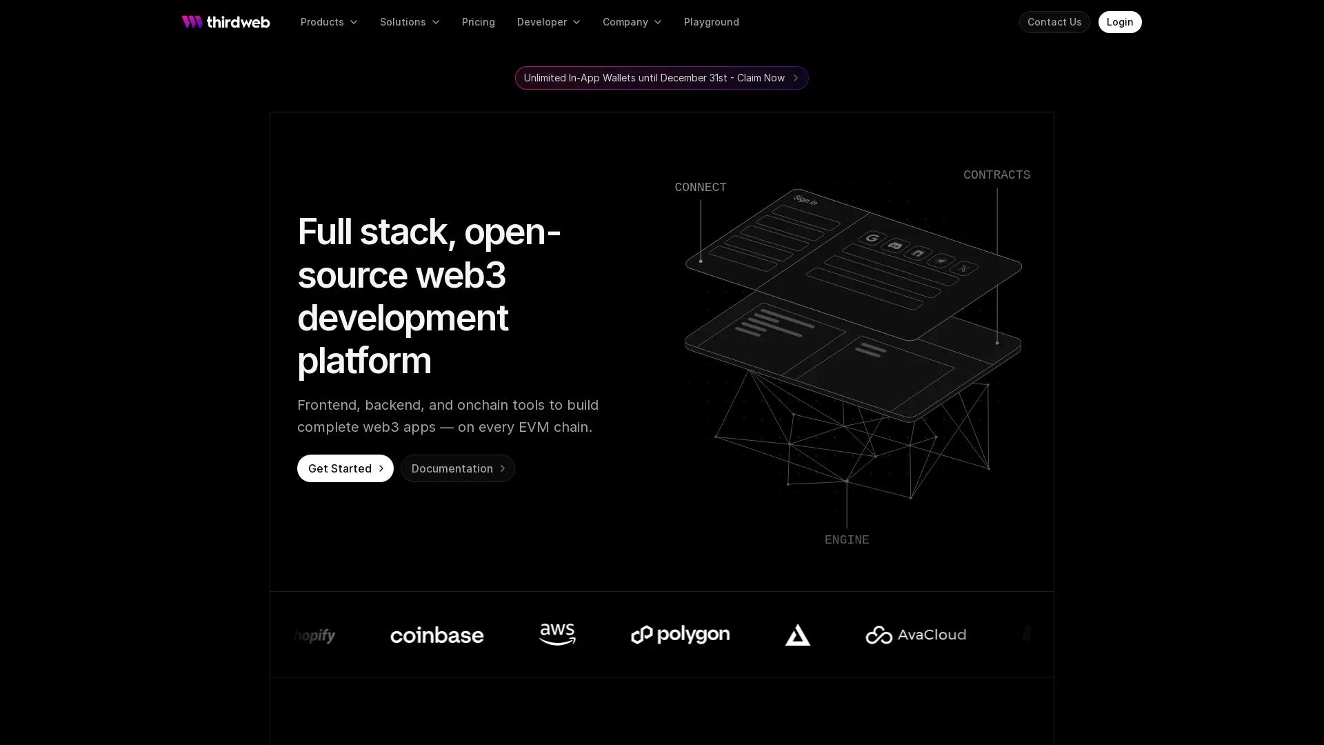 thirdweb screenshot