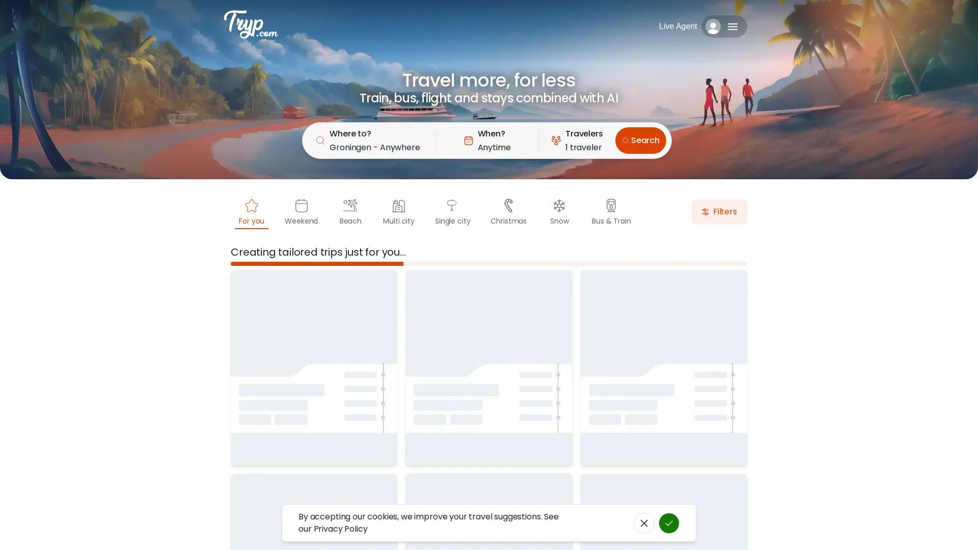Tryp screenshot
