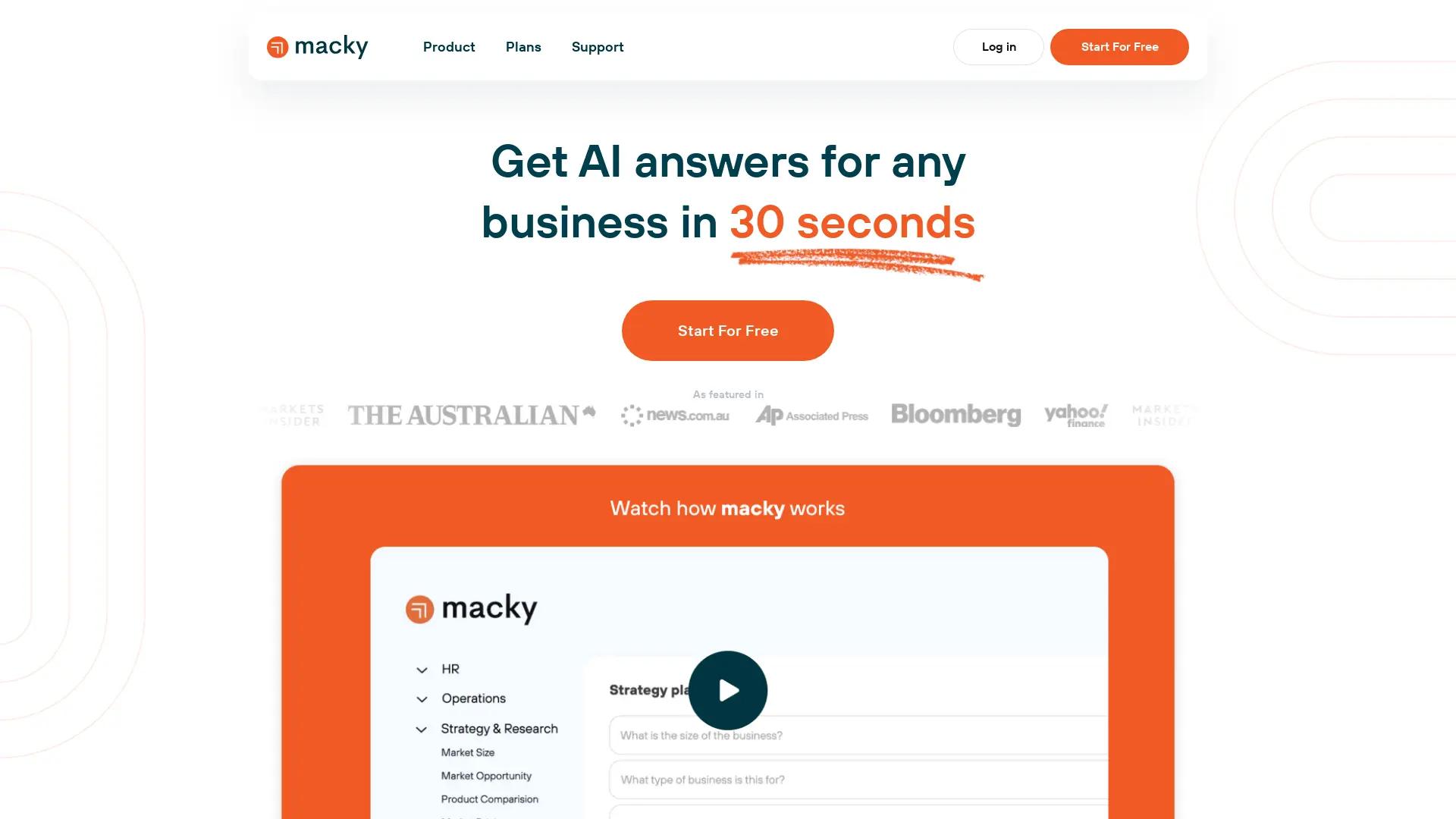 Macky screenshot