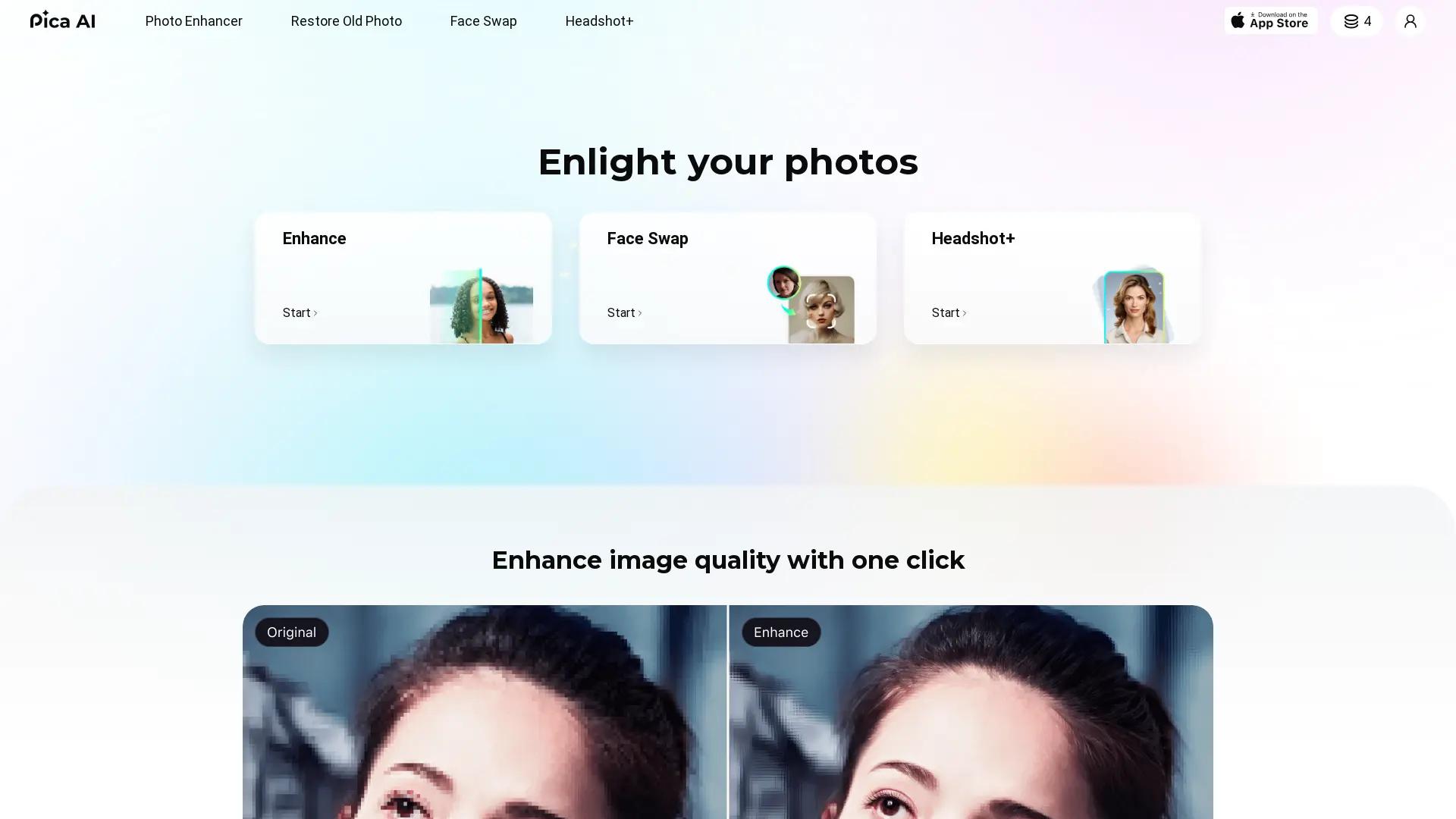 Pica AI screenshot