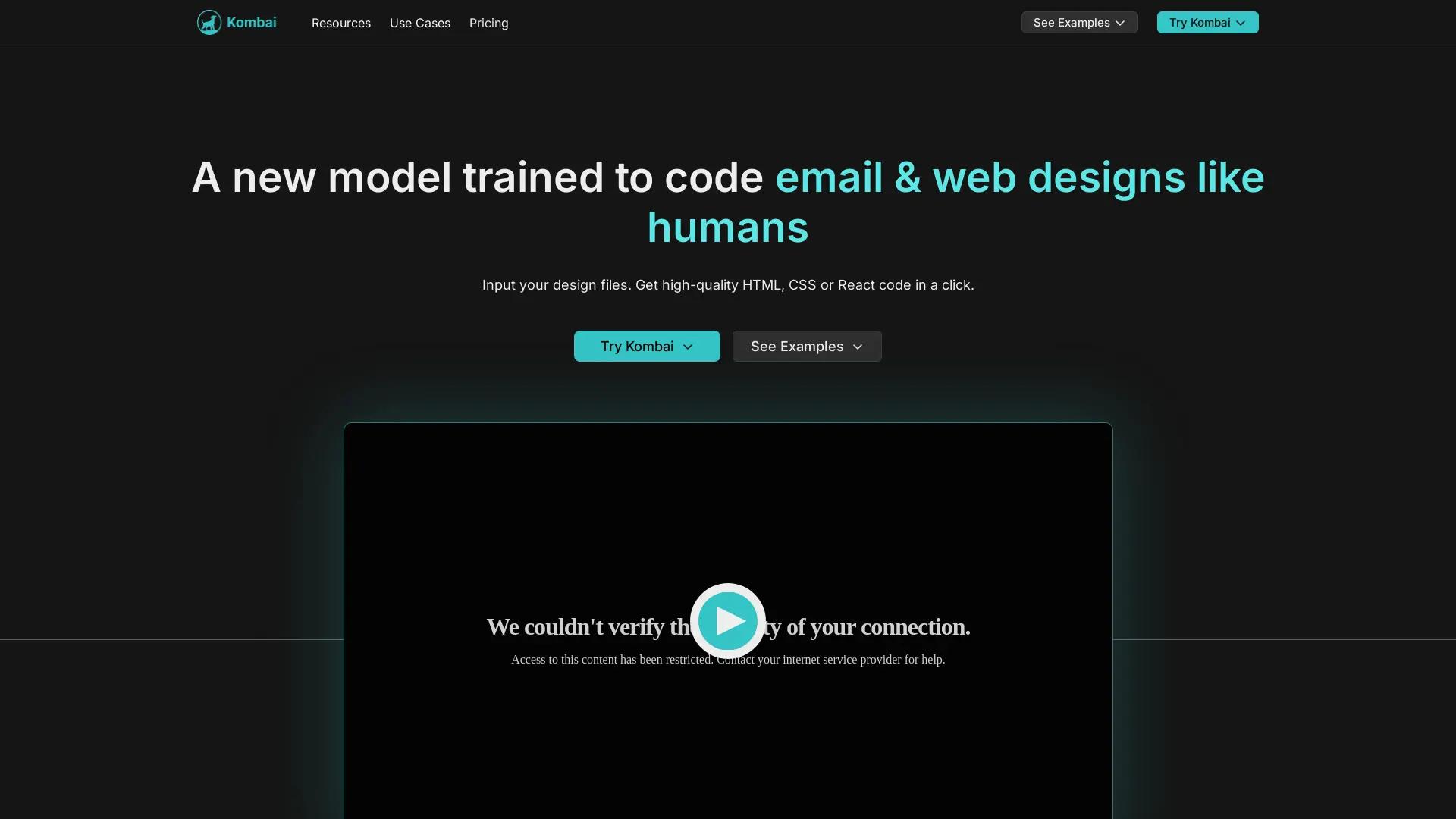 Kombai screenshot