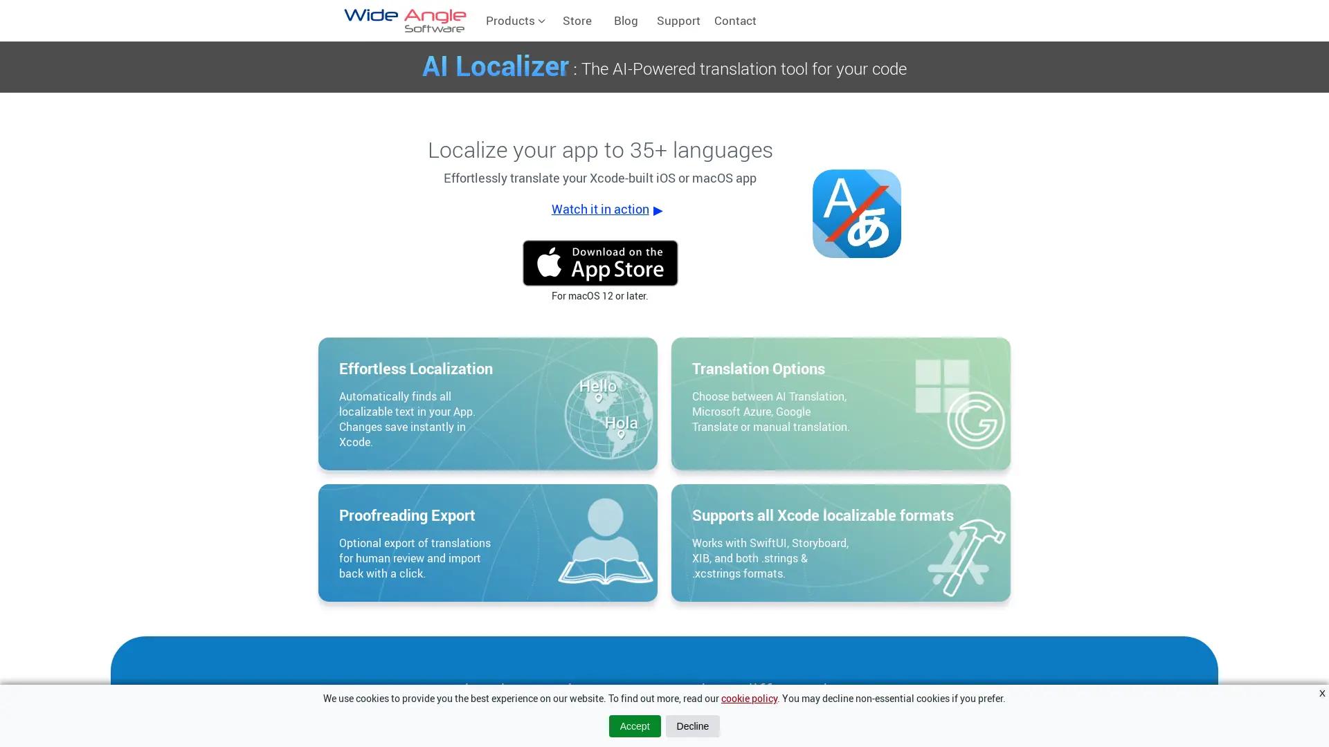 AI Localizer screenshot