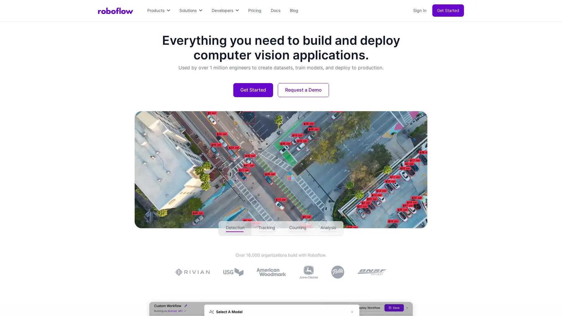 Roboflow screenshot