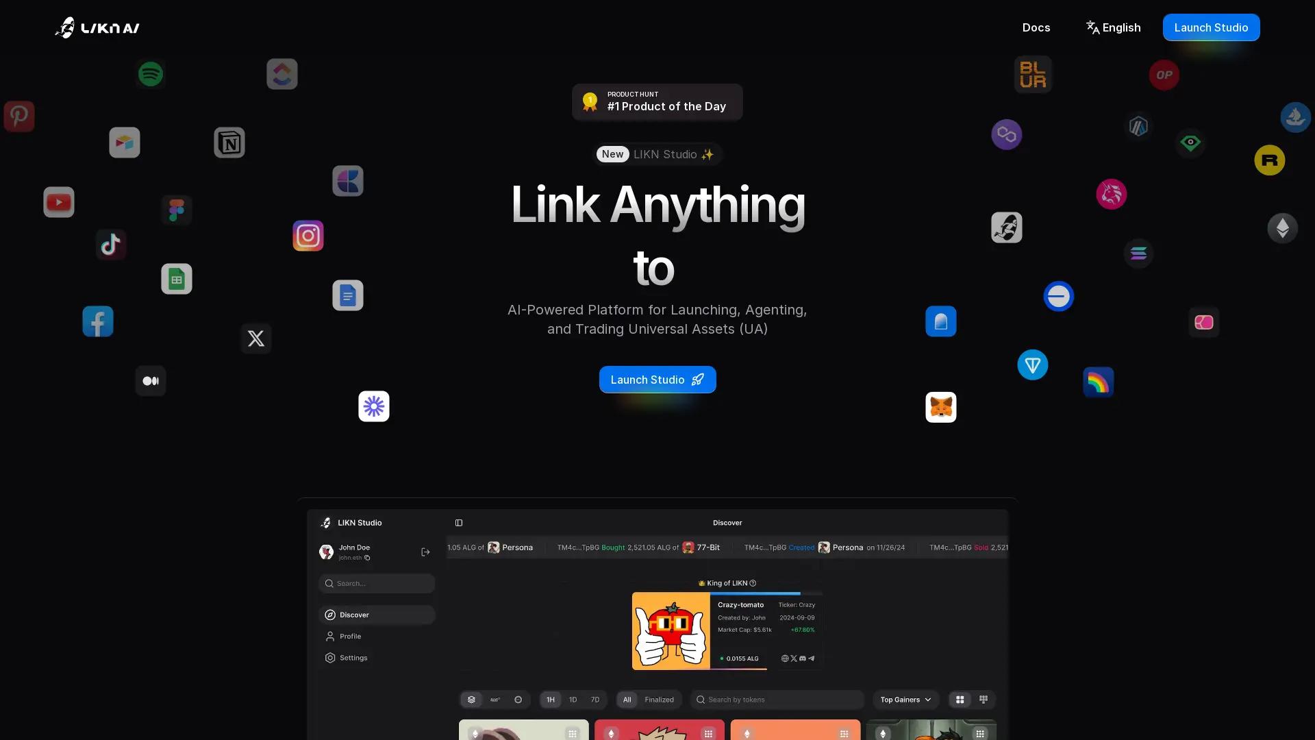 LIKN screenshot