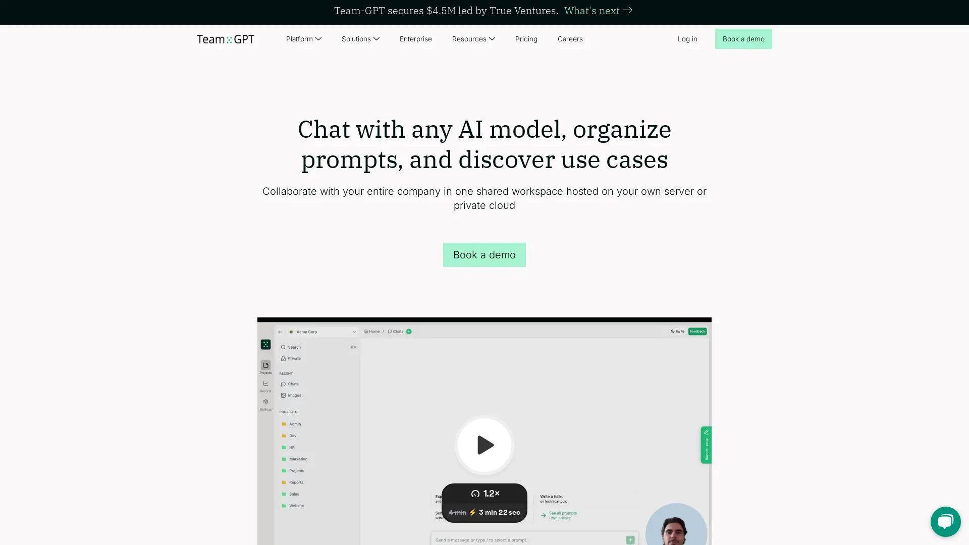 Team-GPT screenshot