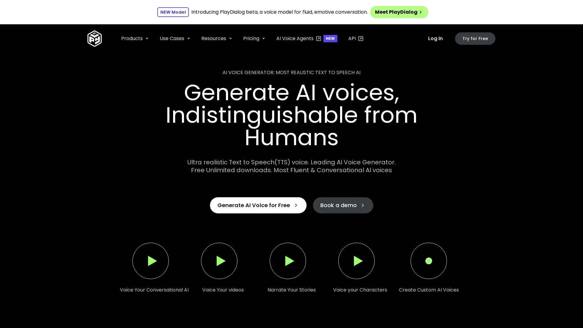 Play.Ht screenshot