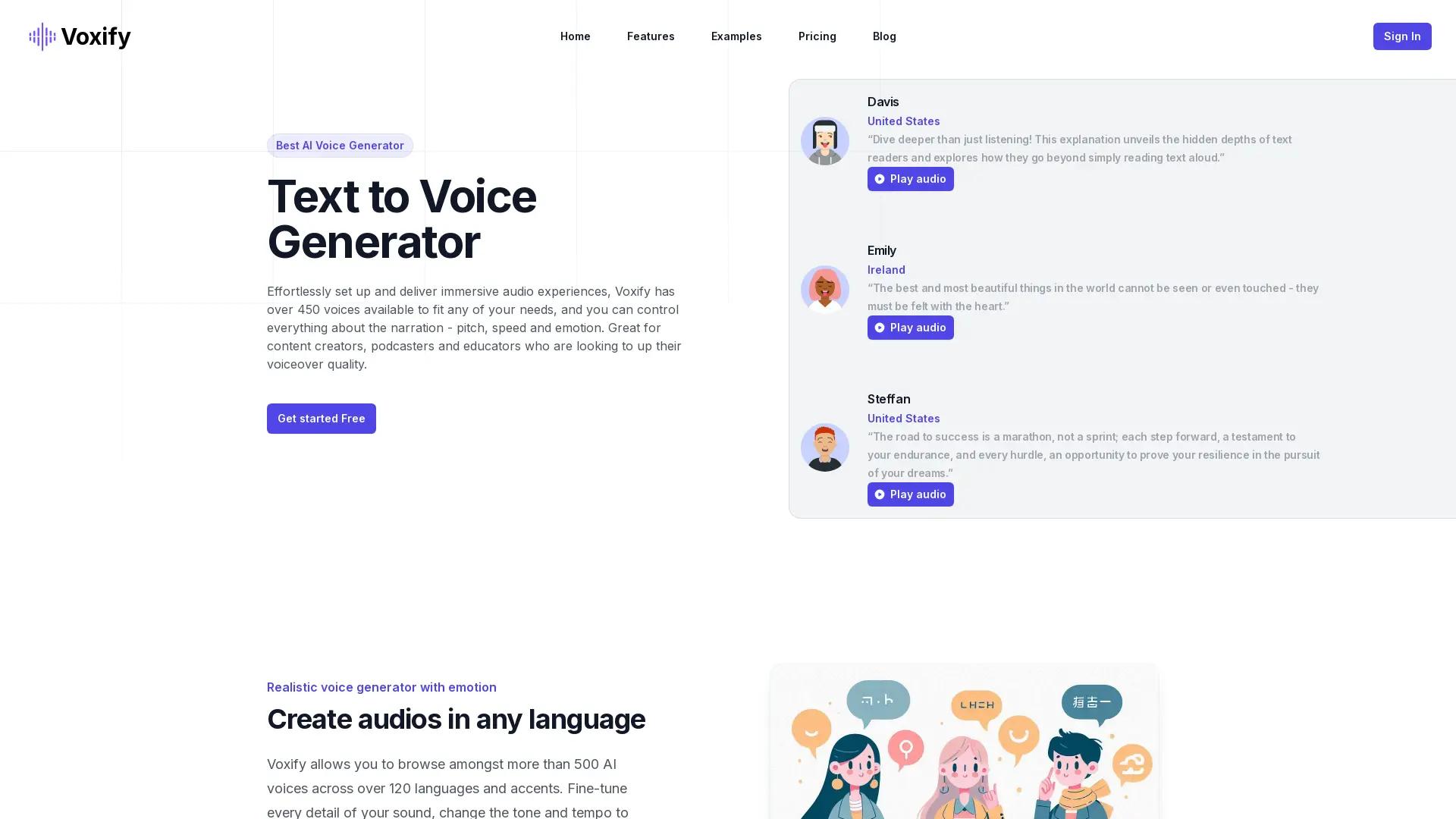 Voxify screenshot