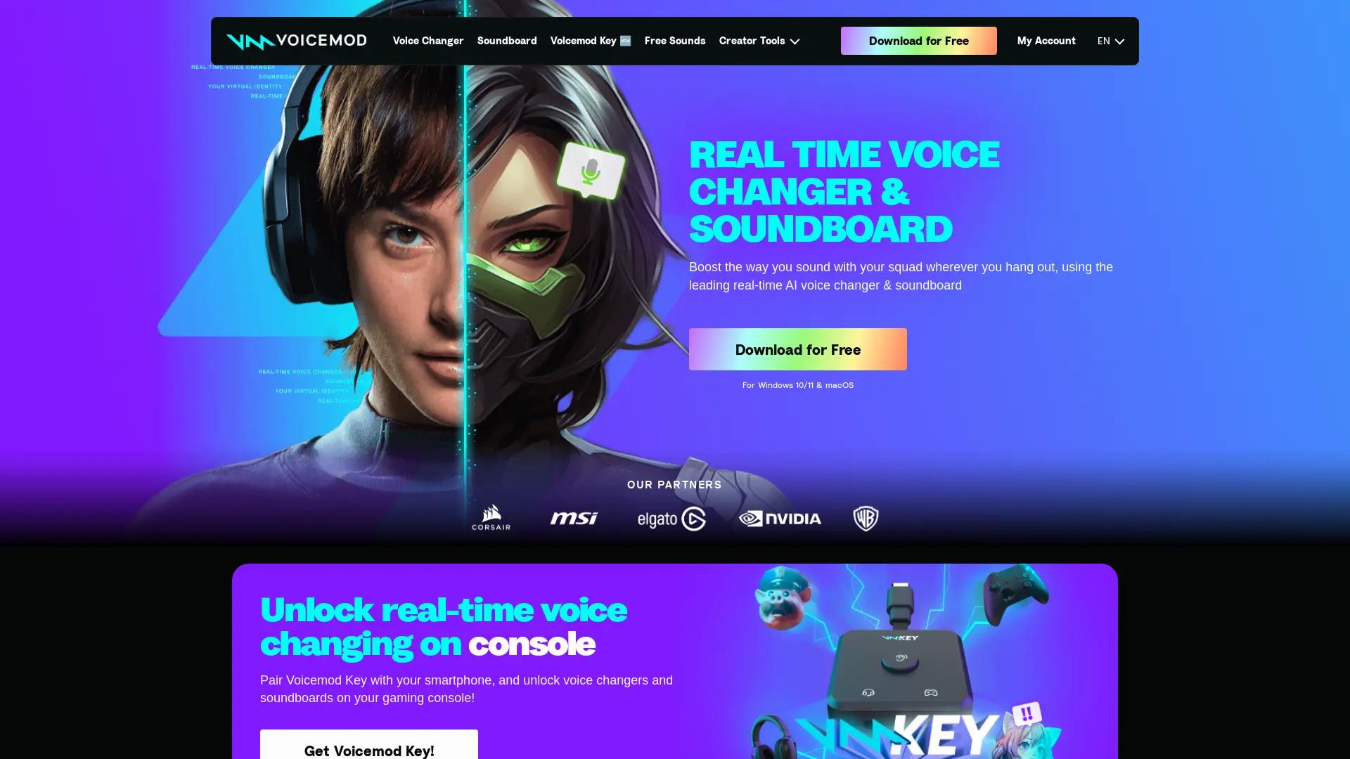 Voicemod screenshot