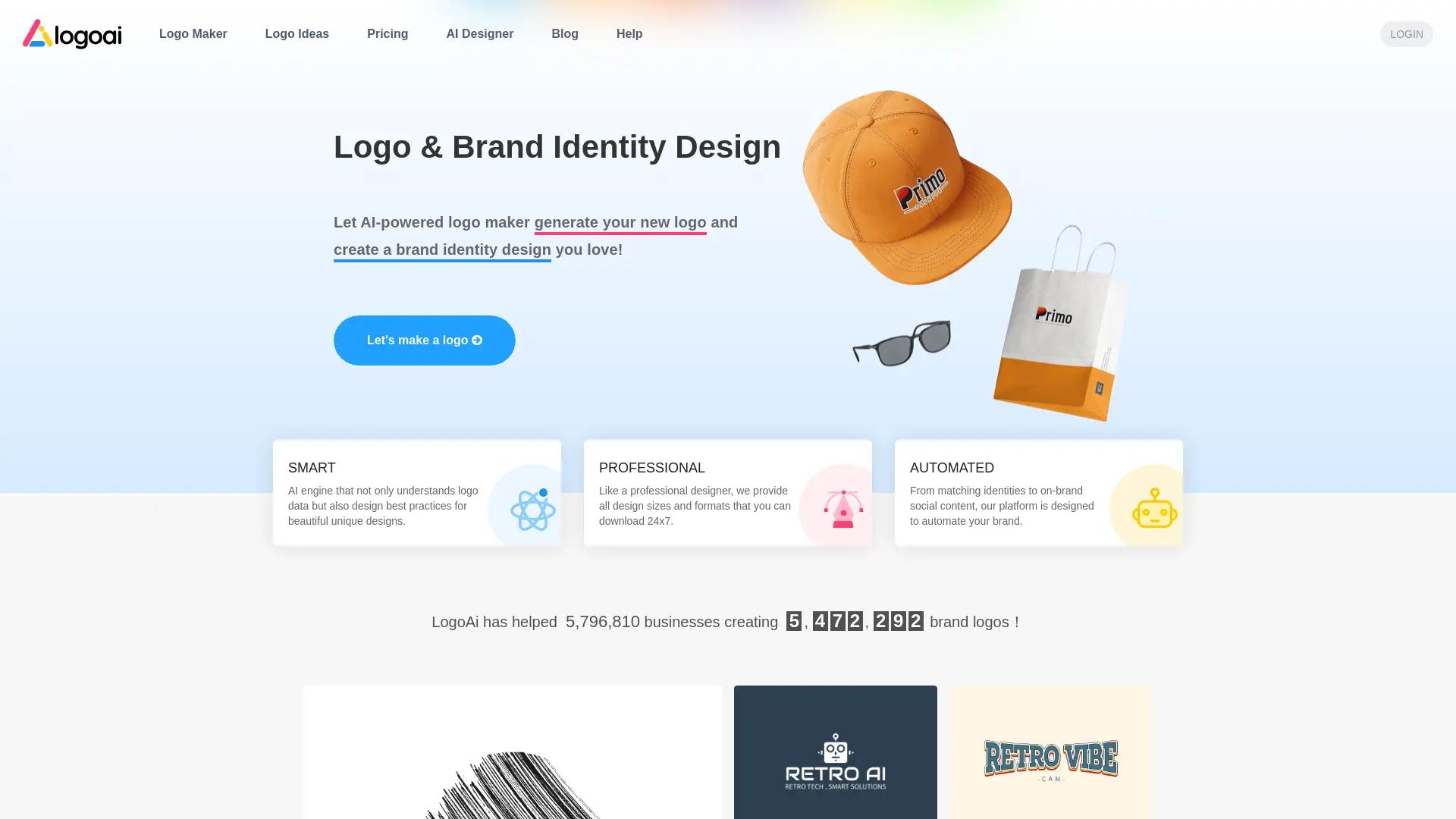 LogoAI screenshot