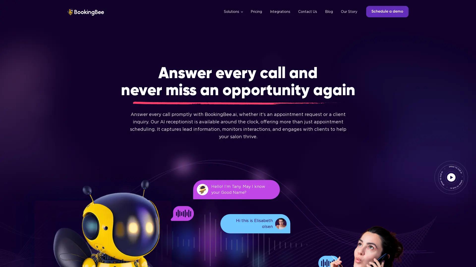 BookingBee.Ai screenshot