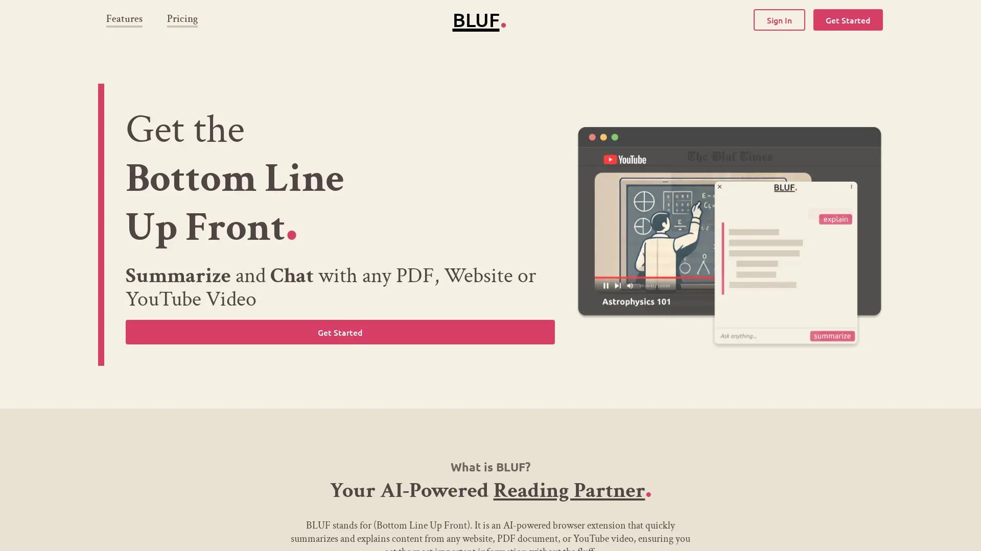 BLUF screenshot