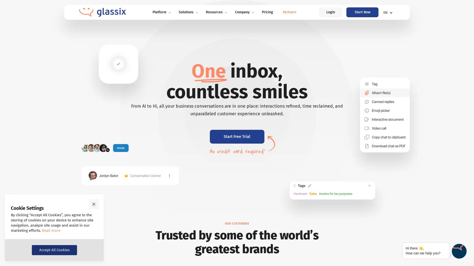 Glassix screenshot