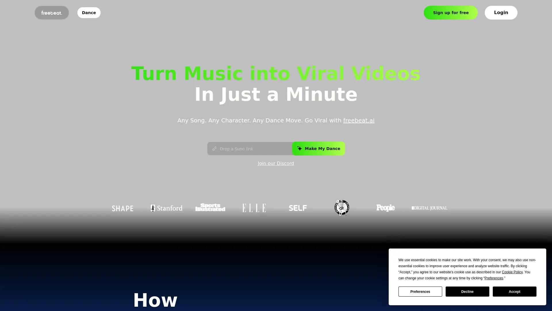 Freebeat screenshot