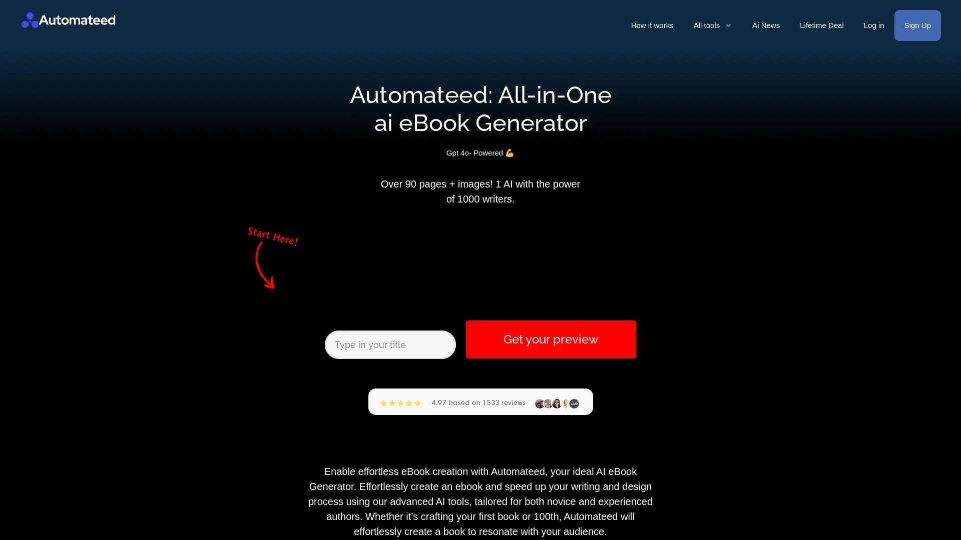 Automateed screenshot