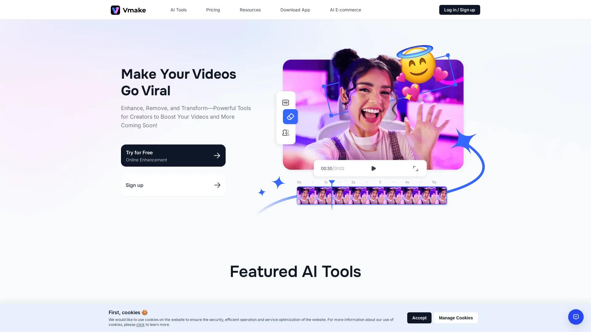 Vmake.Ai screenshot
