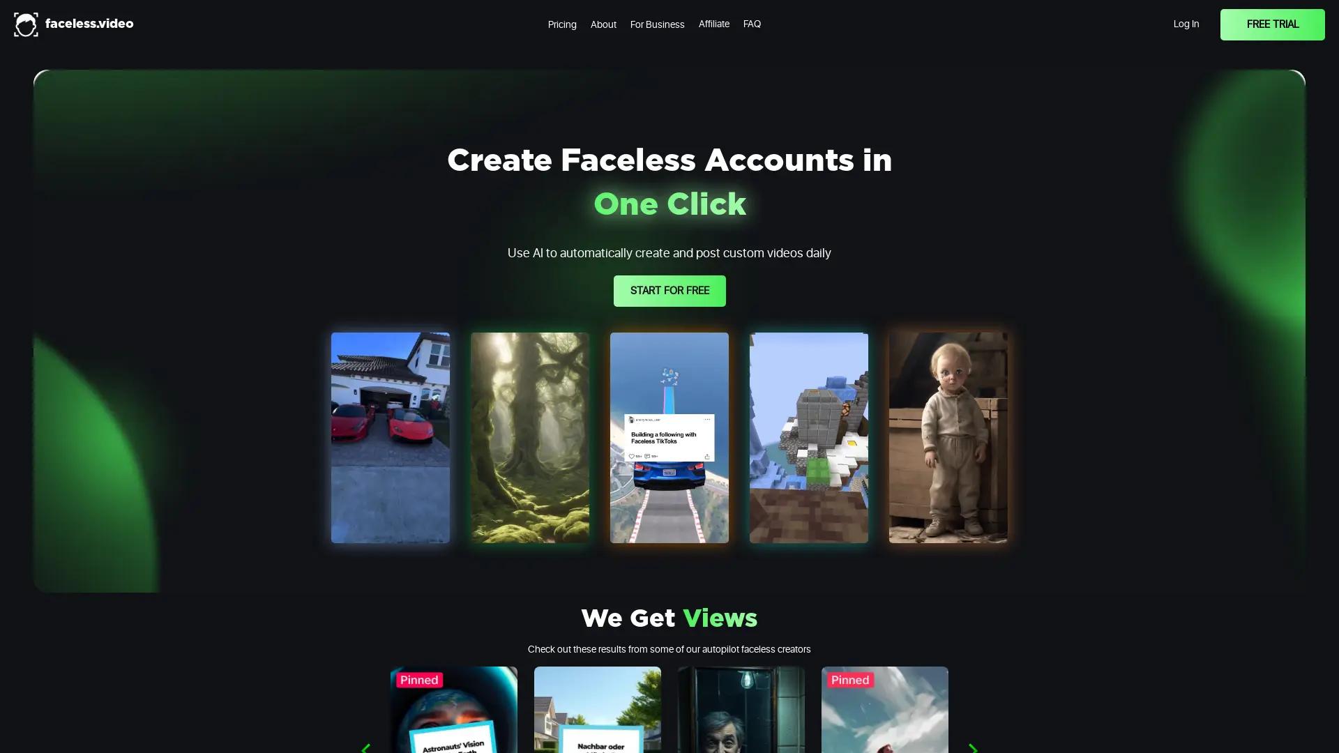 Faceless screenshot