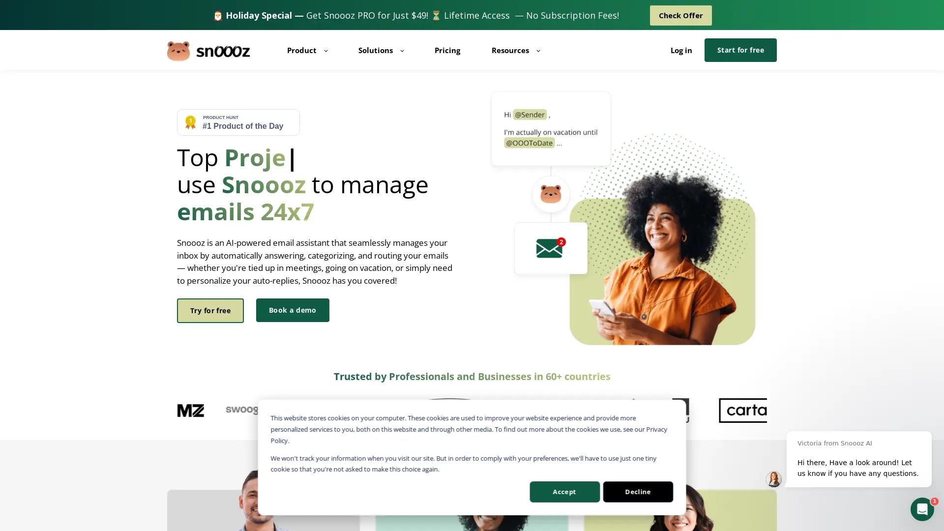 Snoooz screenshot