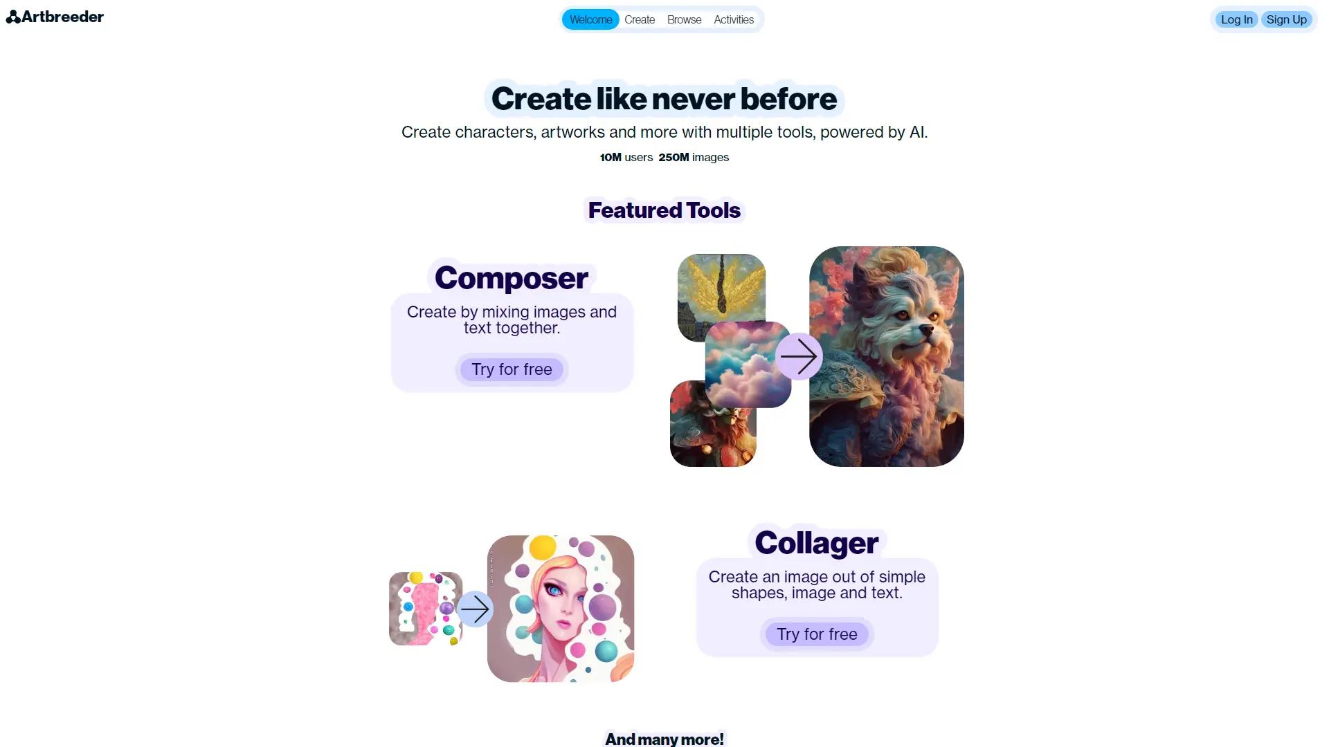 Artbreeder screenshot