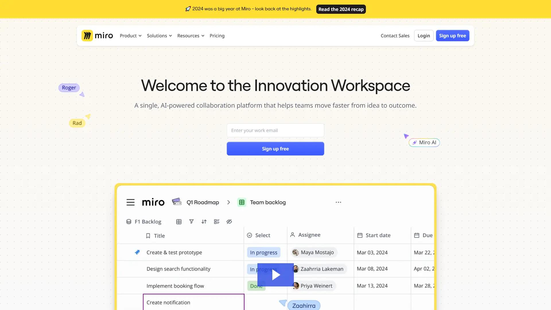 Miro screenshot