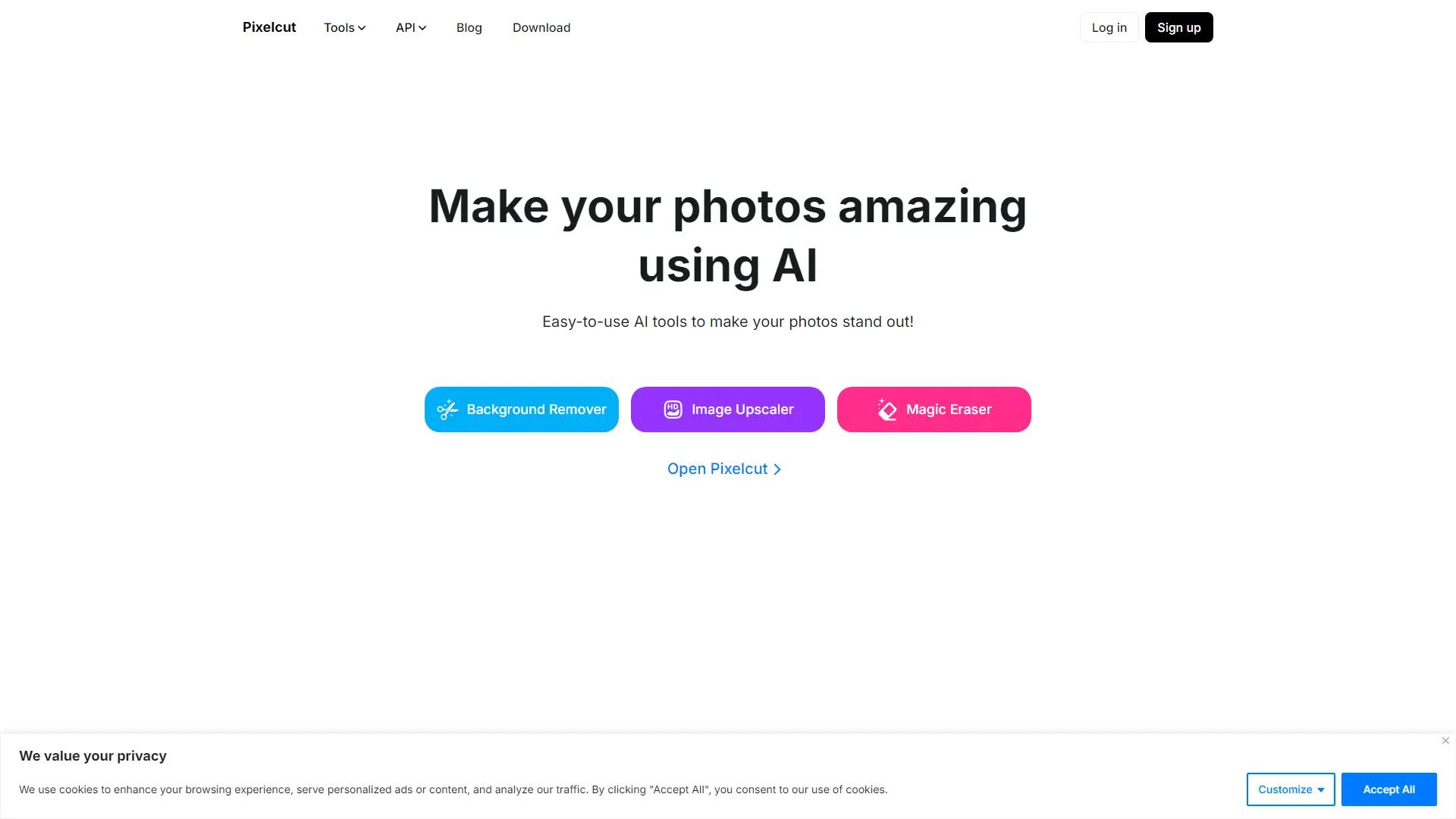 Pixelcut screenshot