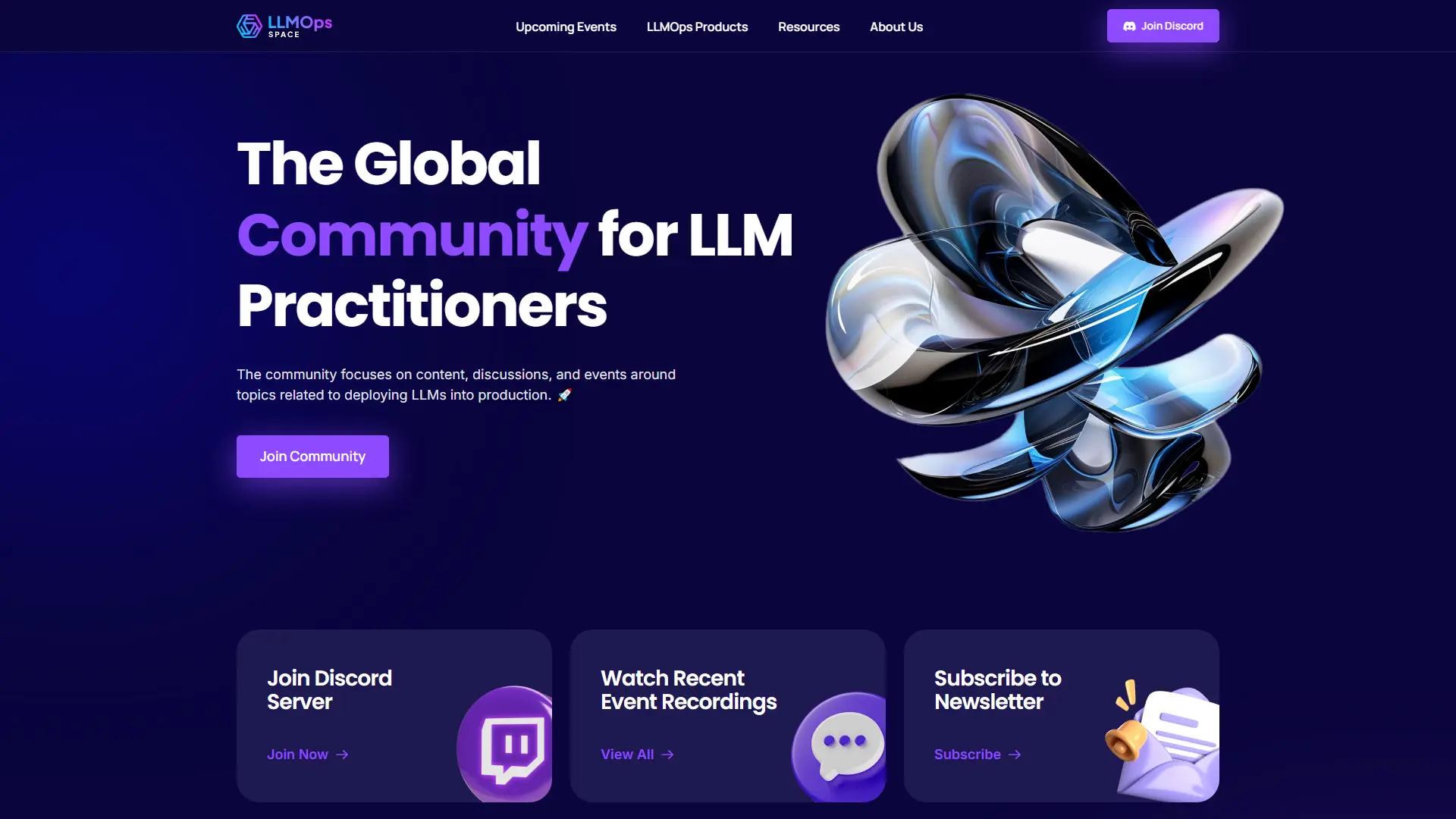 LLMOps.Space screenshot