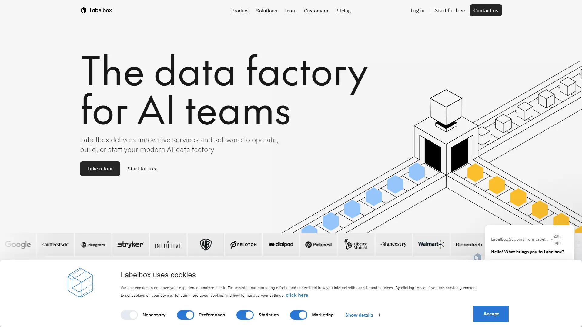 Labelbox screenshot