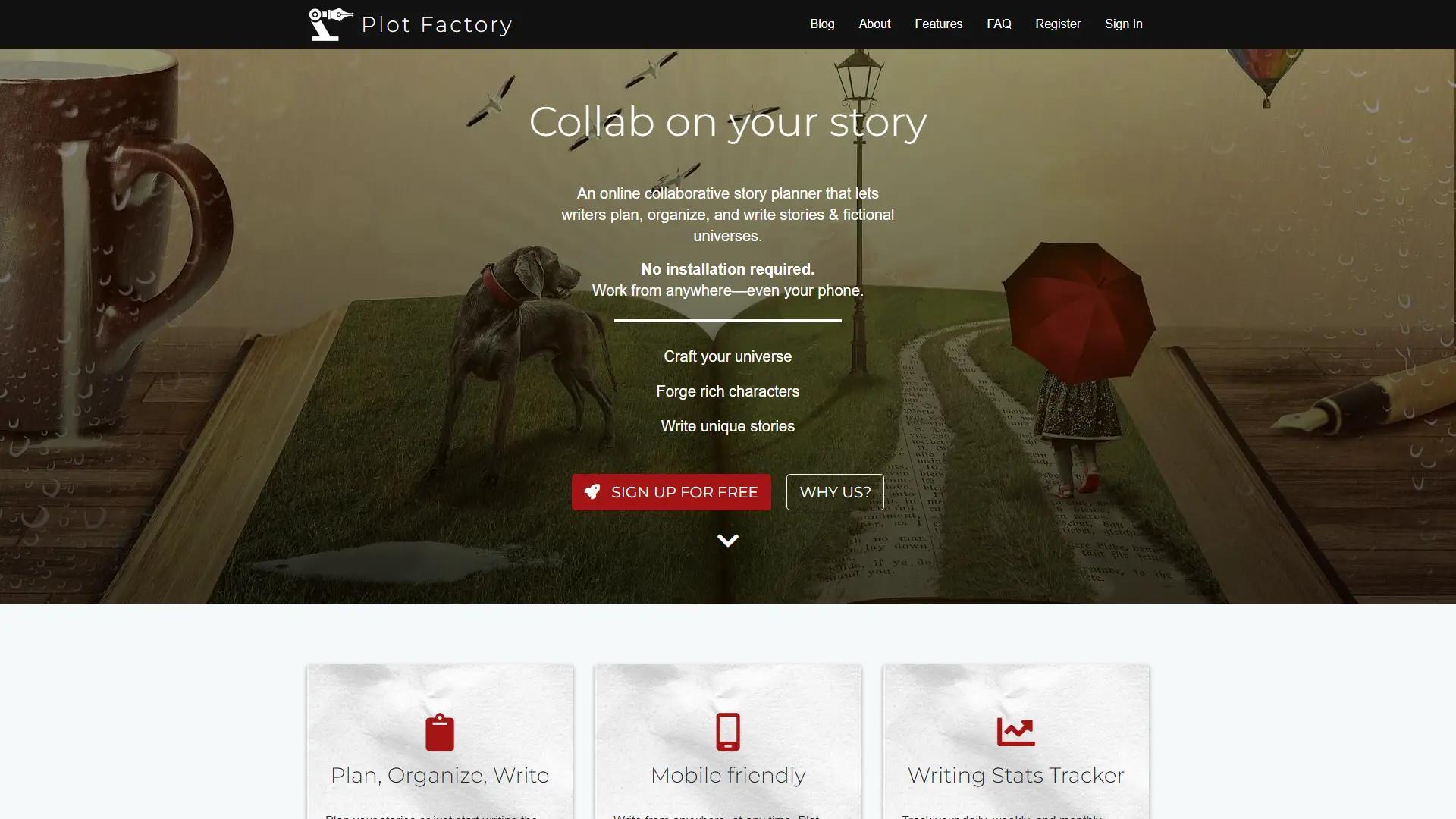 Plot Factory screenshot