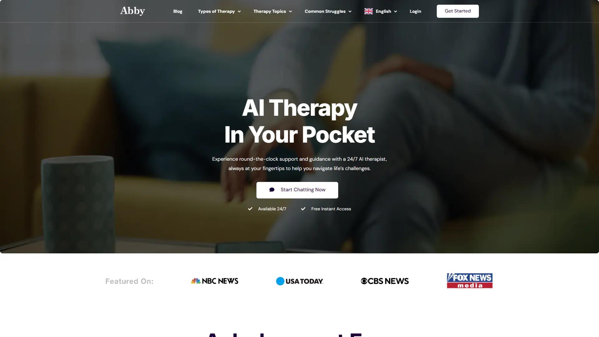 AI Therapy screenshot