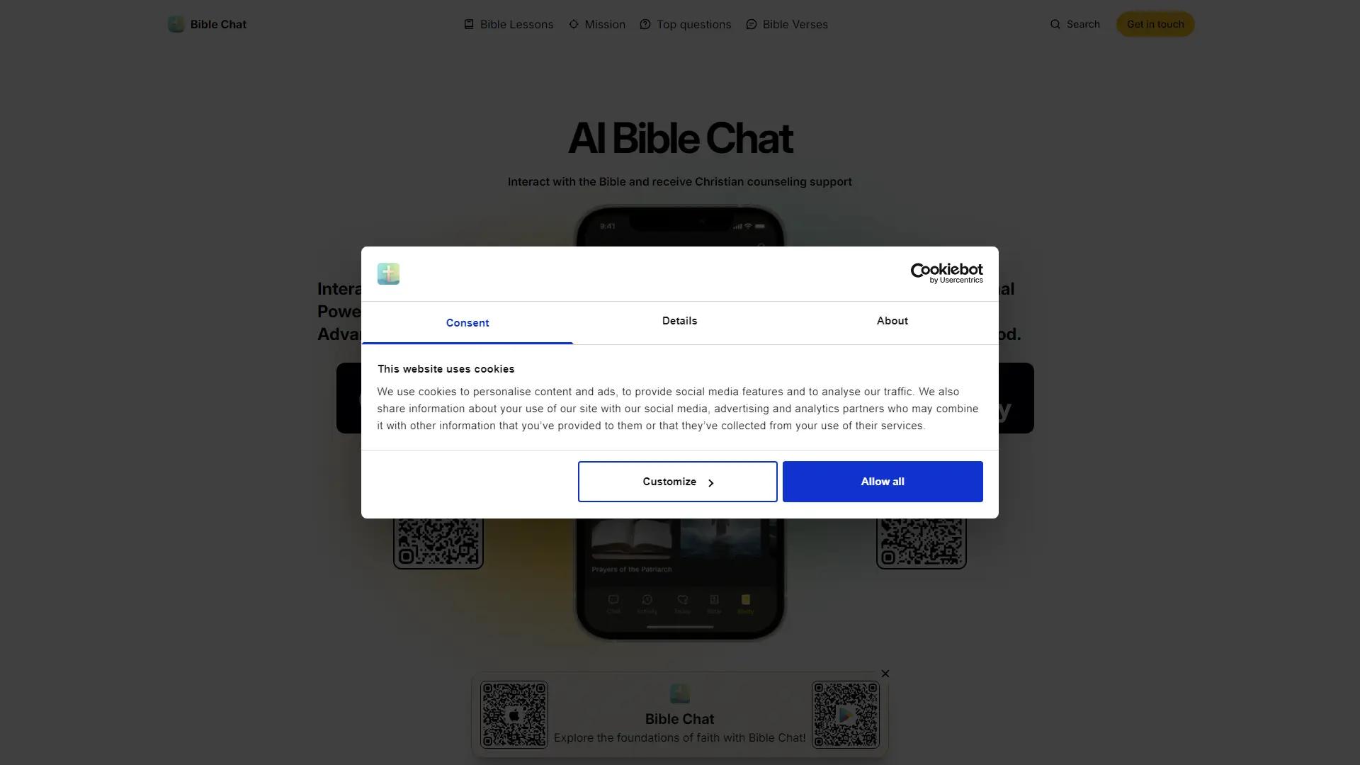 Bible Chat screenshot