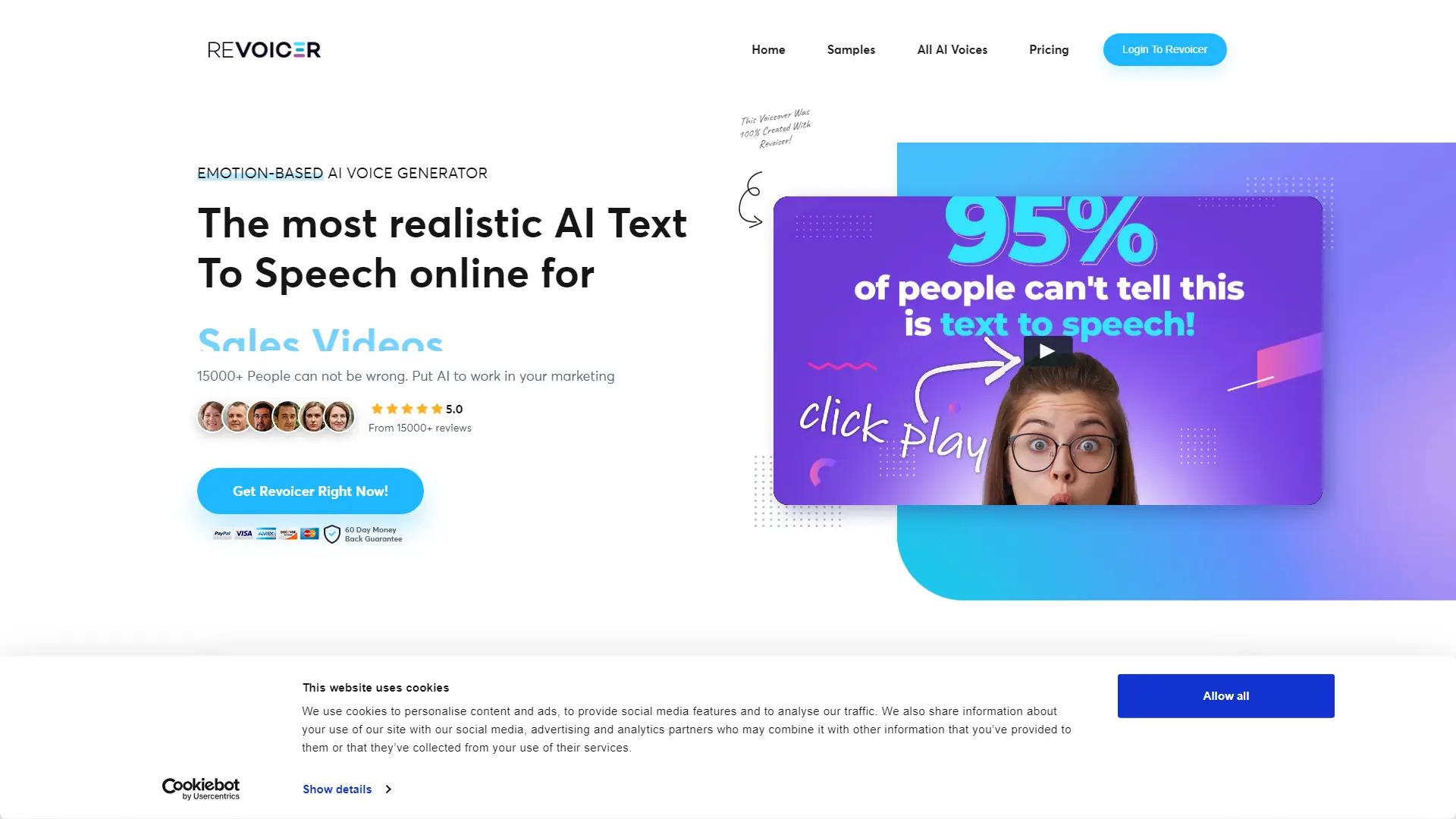 Revoicer screenshot