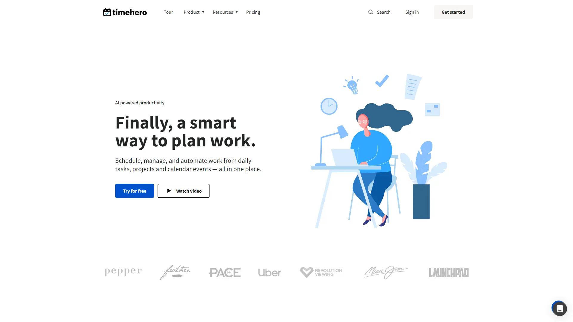 Timehero screenshot