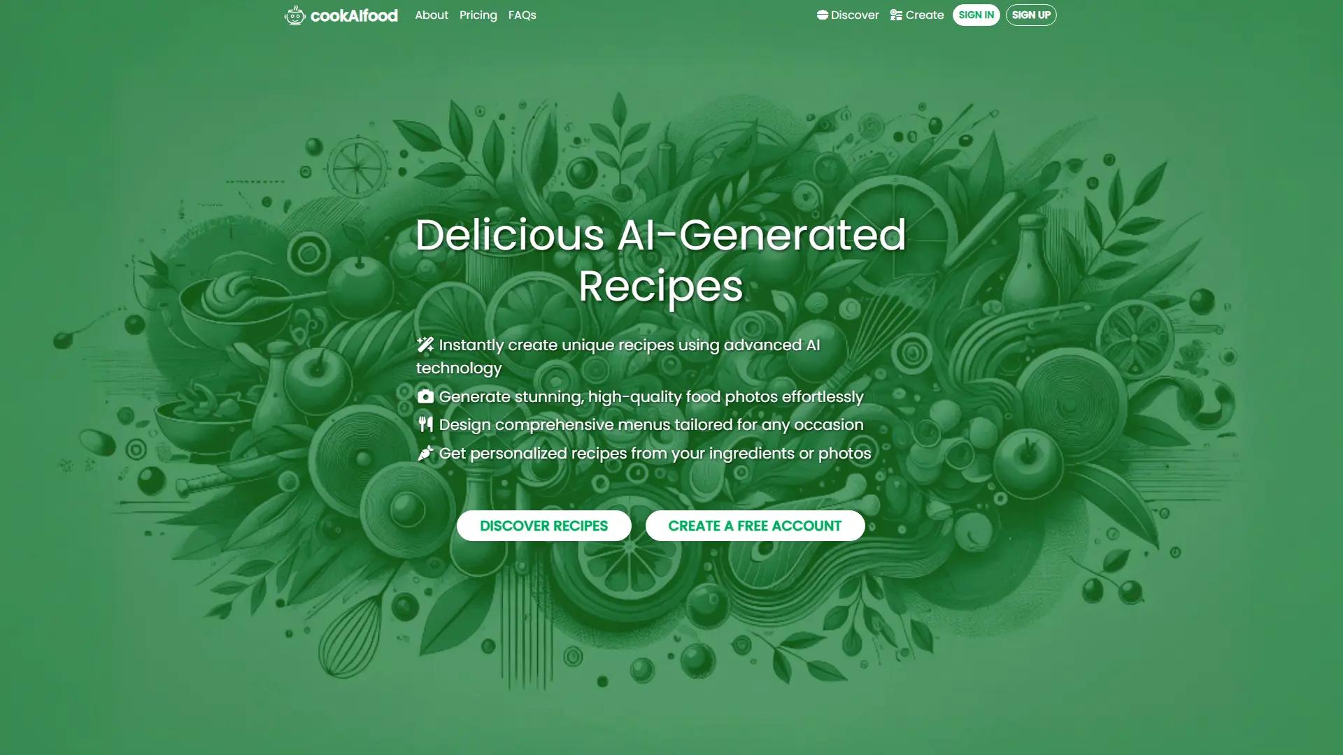 cookAIfood screenshot