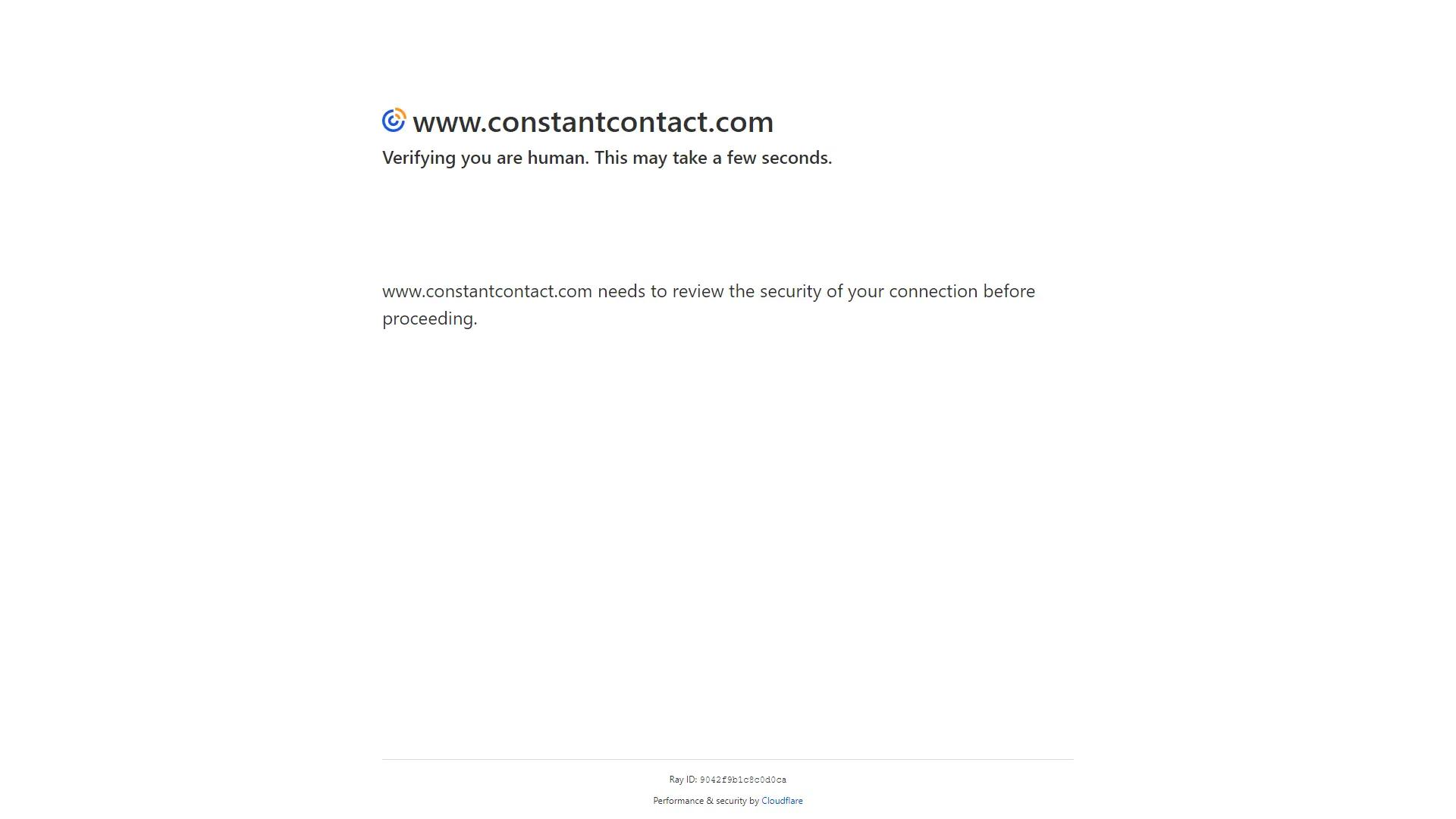 Constant Contact screenshot