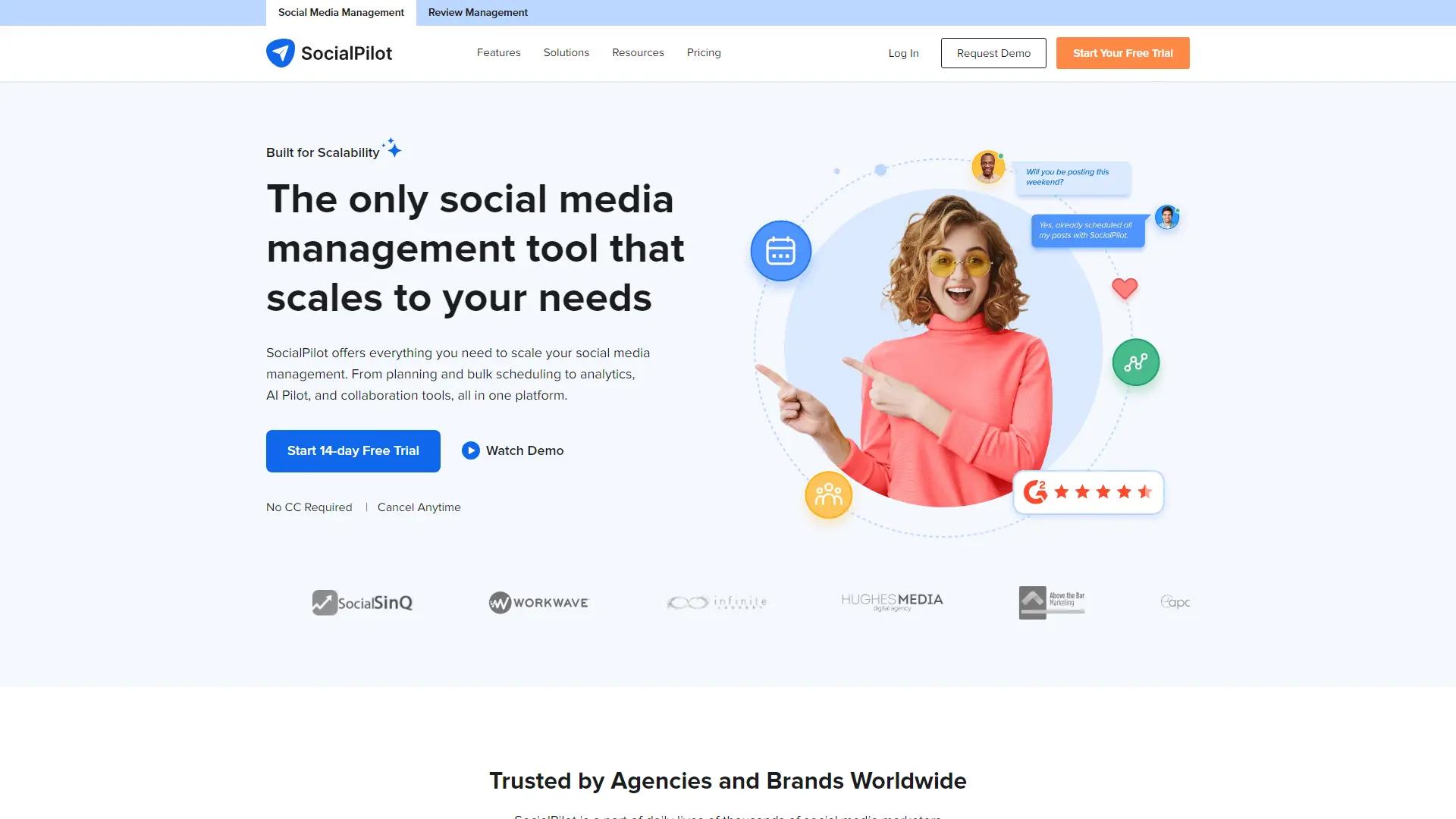 SocialPilot screenshot
