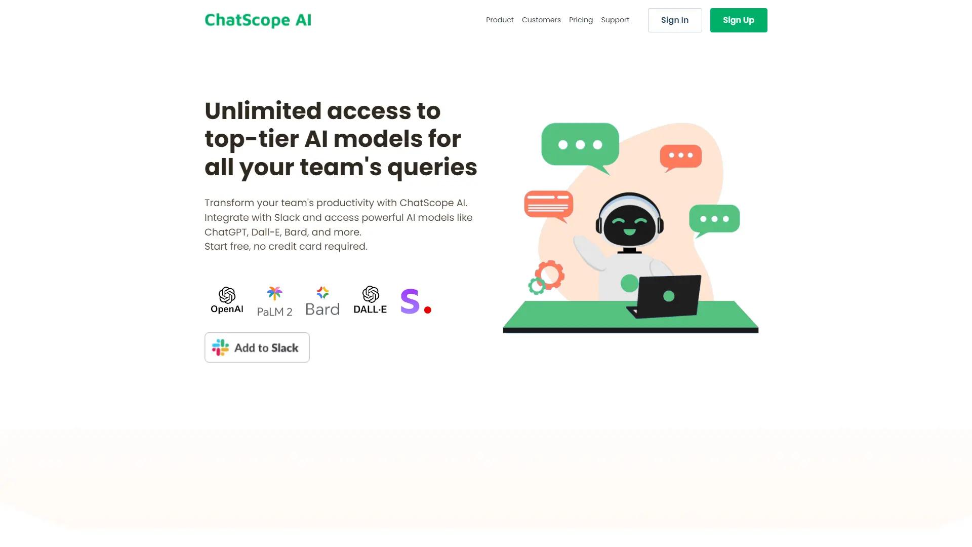ChatScopeAI screenshot