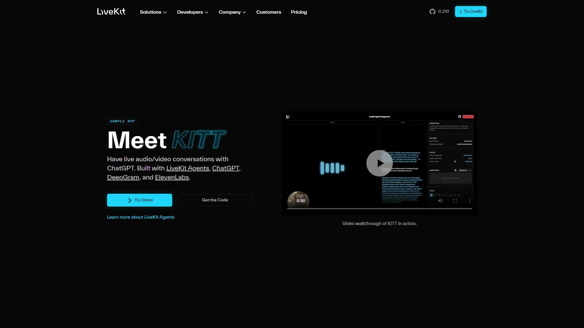 Kitt screenshot
