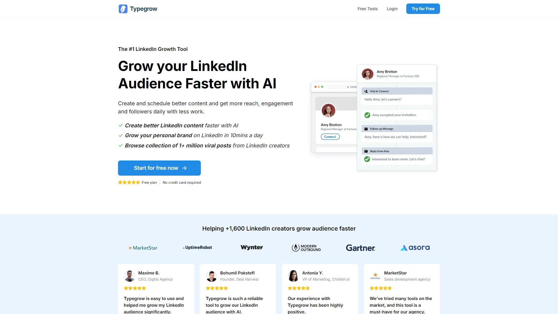 Typegrow screenshot