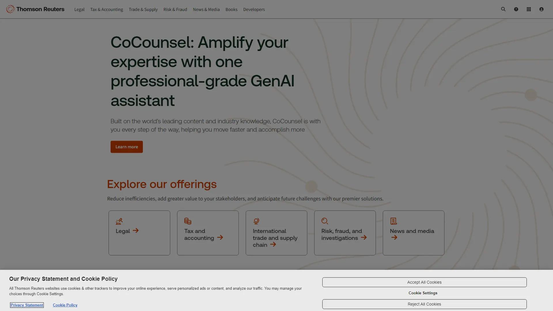Thomsonreuters screenshot